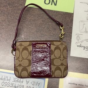 Coach small handbag/wallet and card holder